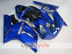 Kit de carénages injectés pour NINJA ZX-6R 03-04 - Bleu - Style d’origine #OYO87906042