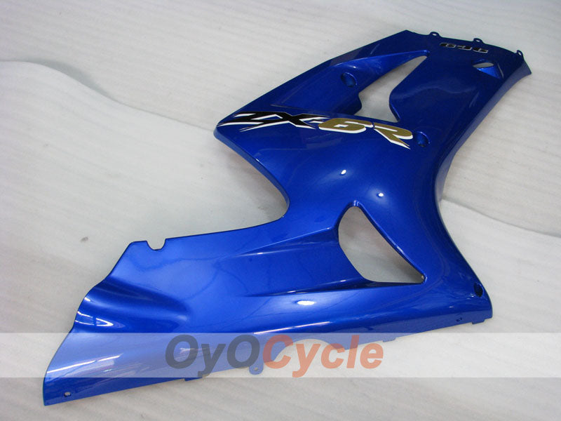 Kit de carénages injectés pour NINJA ZX-6R 03-04 - Bleu - Style d’origine #OYO87906042