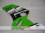 Kit de carénages injectés pour NINJA ZX-6R 03-04 - Vert, Noir - Nakano #OYO87906044