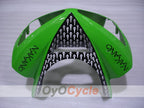 Kit de carénages injectés pour NINJA ZX-6R 03-04 - Vert, Noir - Nakano #OYO87906044