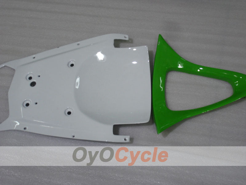 Kit de carénages injectés pour NINJA ZX-6R 03-04 - Vert, Noir - Nakano #OYO87906044