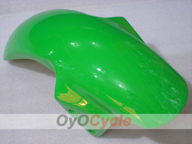 Kit de carénages injectés pour NINJA ZX-6R 03-04 - Vert, Noir - Nakano #OYO87906045