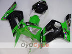Kit de carénages injectés pour NINJA ZX-6R 03-04 - Vert, Noir - Nakano #OYO87906046