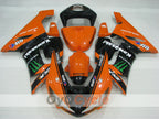 Kit de carénages injectés pour NINJA ZX-6R 05-06 - Orange, Noir - Monster #OYO87906048