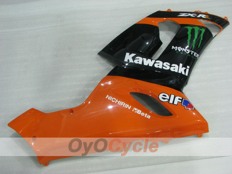 Carénage latéral gauche et droit pour Kawasaki Ninja ZX-6R 05-06 #OYO87913129