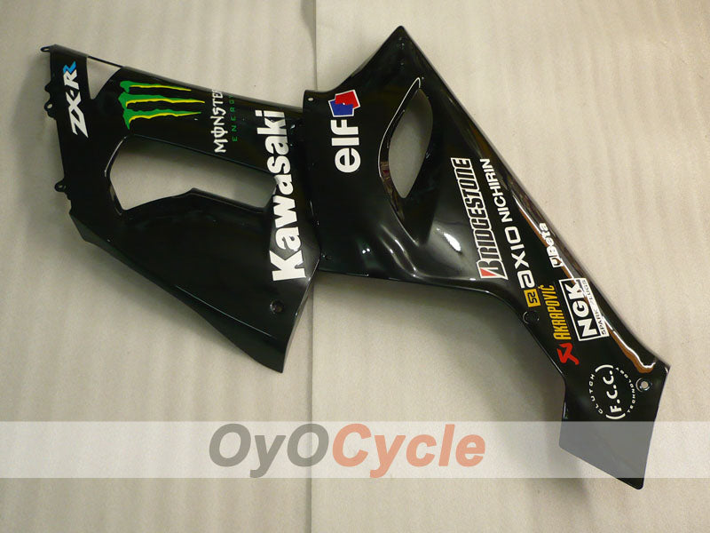 Carénage latéral gauche et droit pour Kawasaki Ninja ZX-6R 05-06 #OYO87913133