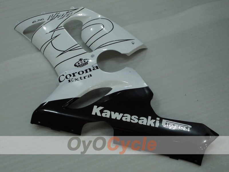 Carénage latéral gauche et droit pour Kawasaki Ninja ZX-6R 05-06 #OYO87913137