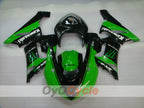 Kit de carénages injectés pour NINJA ZX-6R 05-06 - Vert, Noir - Monster #OYO87906052