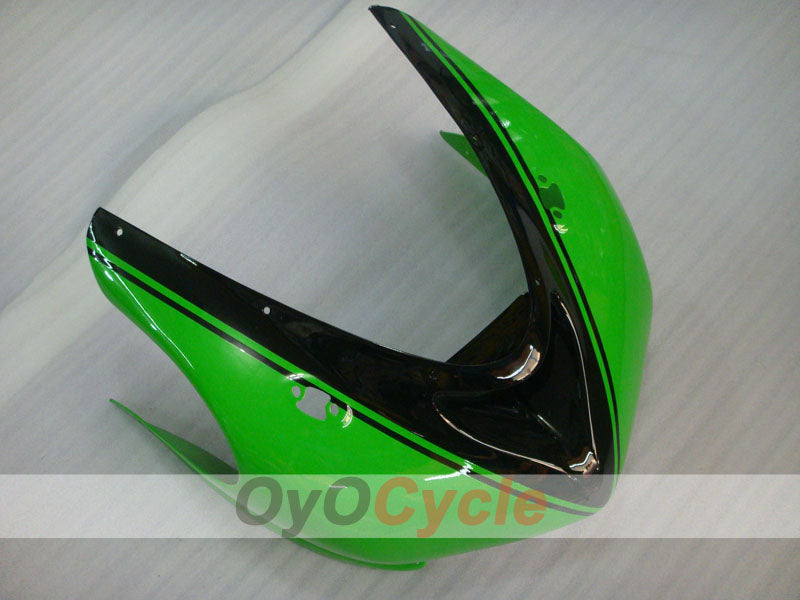 Kit de carénages injectés pour NINJA ZX-6R 05-06 - Vert, Noir - Monster #OYO87906052