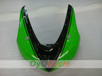 Kit de carénages injectés pour NINJA ZX-6R 05-06 - Vert, Noir - Monster #OYO87906052