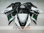 Kit de carénages injectés pour NINJA ZX-6R 05-06 - Blanc, Noir - Monster #OYO87906053