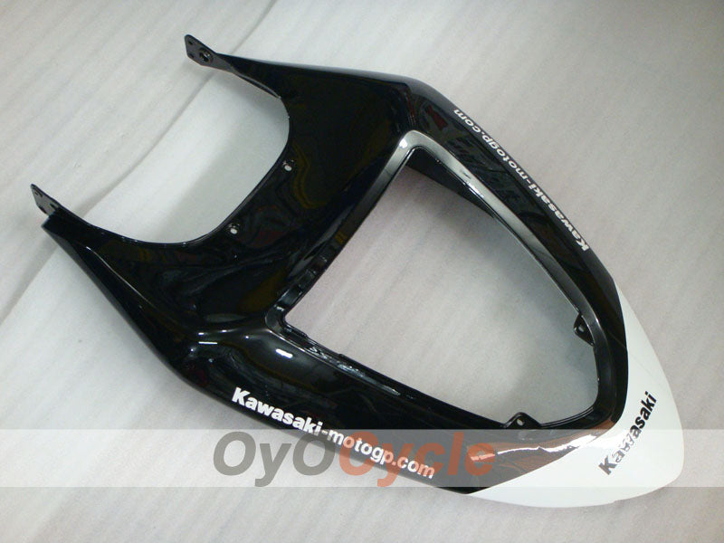 Kit de carénages injectés pour NINJA ZX-6R 05-06 - Blanc, Noir - Monster #OYO87906053