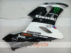 Kit de carénages injectés pour NINJA ZX-6R 05-06 - Blanc, Noir - Monster #OYO87906053