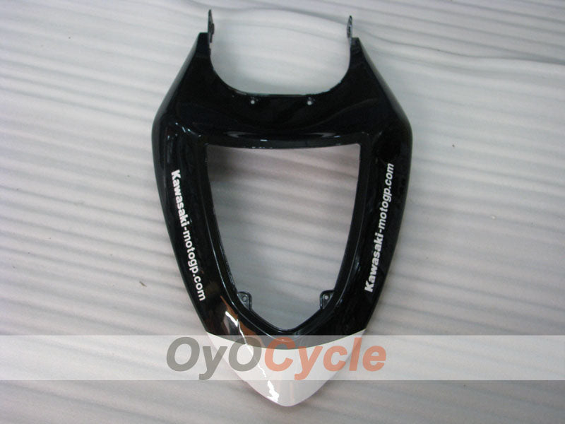 Kit de carénages injectés pour NINJA ZX-6R 05-06 - Blanc, Noir - Monster #OYO87906054