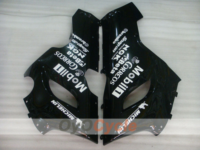 Kit de carénage à injection pour NINJA ZX-6R 05-06 - Blanc, Noir - West #OYO87906055