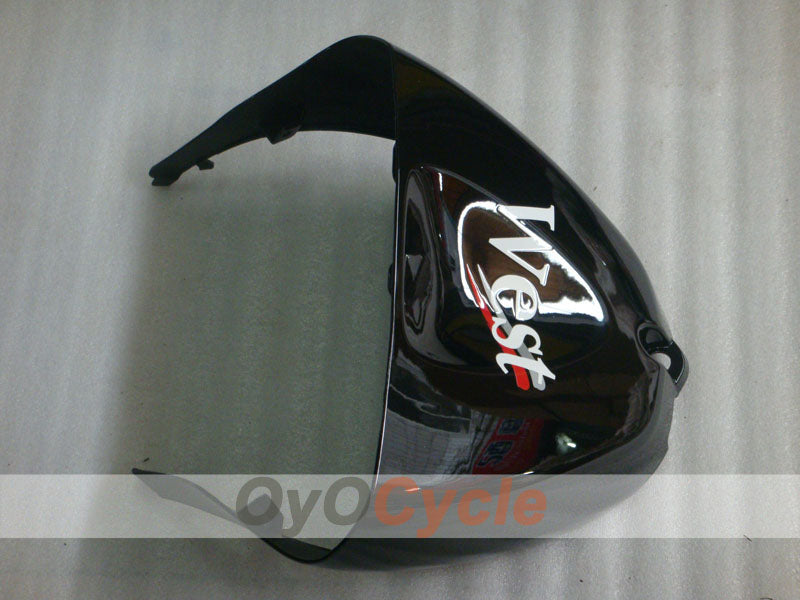 Kit de carénage à injection pour NINJA ZX-6R 05-06 - Blanc, Noir - West #OYO87906055