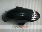 Kit de carénage à injection pour NINJA ZX-6R 05-06 - Blanc, Noir - West #OYO87906055