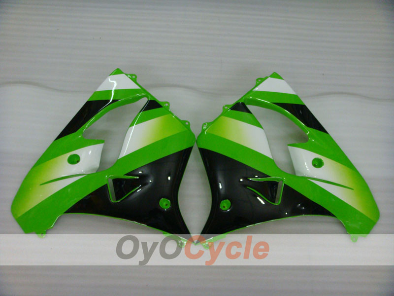 Kit de carénage pour NINJA ZX-9R 00-01 - Vert, Noir - Style d'usine #OYO87906062