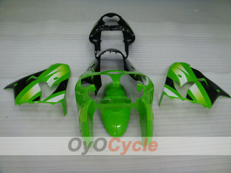 Kit de carénage pour NINJA ZX-9R 00-01 - Vert, Noir - Style d'usine #OYO87906062