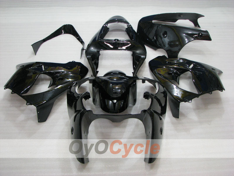 Kit de carénage pour NINJA ZX-9R 02-03 - Noir - Sans autocollant / décalcomanie, style d'usine #OYO87906065 Image secondaire du produit
