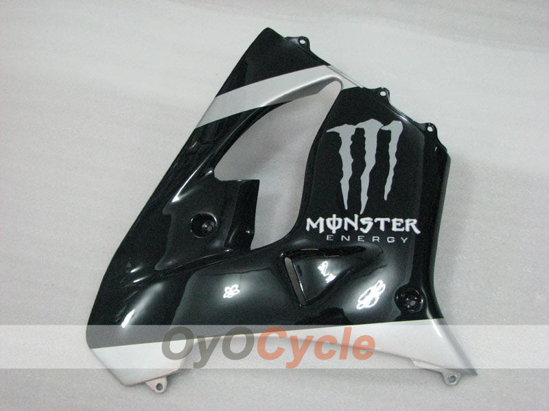 Kit de carénage pour NINJA ZX-9R 02-03 - Noir, argent - Monster #OYO87906068