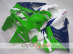 Kit de carénage pour NINJA ZX-9R 94-97 - Vert, bleu, blanc - Style d'origine #OYO87906071
