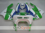 Kit de carénage pour NINJA ZX-9R 94-97 - Vert, bleu, blanc - Style d'origine #OYO87906072