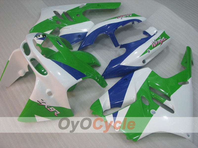 Kit de carénage pour NINJA ZX-9R 94-97 - Vert, bleu, blanc - Style d'origine #OYO87906072 Image principale du produit