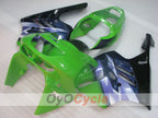 Kit de carénage pour NINJA ZX-9R 94-97 - Vert, violet, noir - Style d'origine #OYO87906073