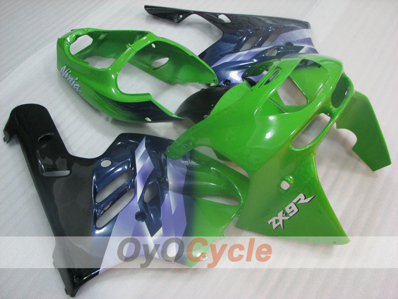 Kit de carénage pour NINJA ZX-9R 94-97 - Vert, violet, noir - Style d'origine #OYO87906073 Image principale du produit