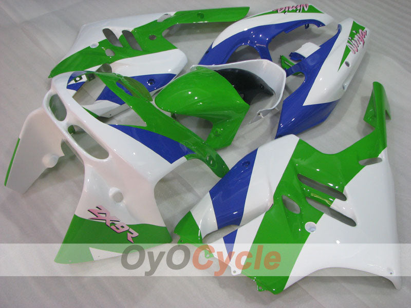 Kit de carénage pour NINJA ZX-9R 94-97 - Vert, bleu, blanc - Style d'origine #OYO87906074 Image principale du produit
