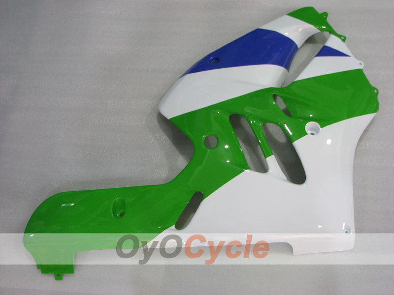 Kit de carénage pour NINJA ZX-9R 94-97 - Vert, bleu, blanc - Style d'origine #OYO87906074
