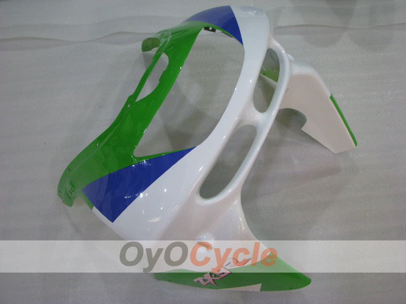 Kit de carénage pour NINJA ZX-9R 94-97 - Vert, bleu, blanc - Style d'origine #OYO87906074