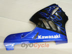Kit de carénage pour NINJA ZX-9R 94-97 - Bleu, noir - Flamme #OYO87906075