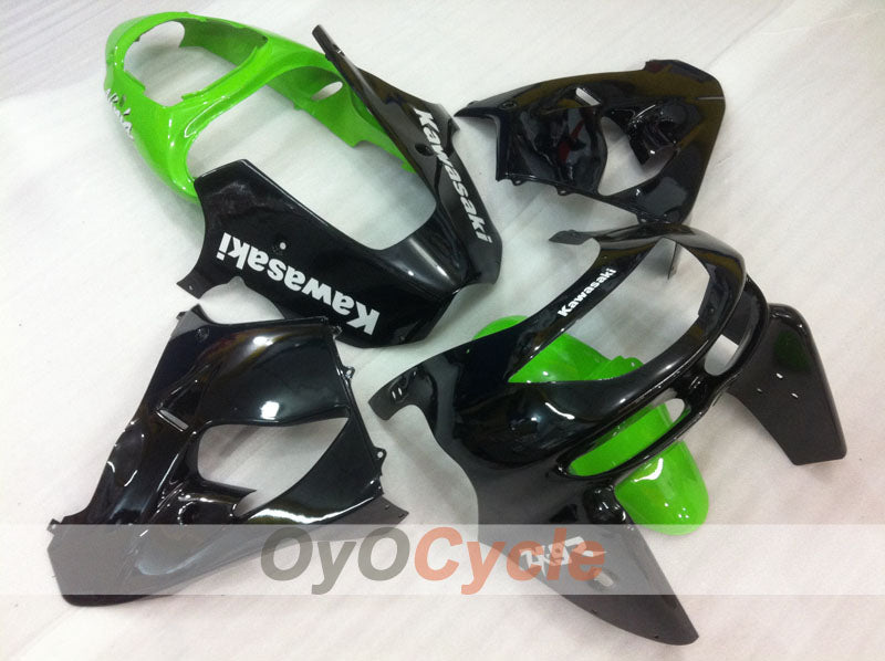 Kit de carénage pour NINJA ZX-9R 98-99 - Vert, noir - Style d'origine #OYO87906078