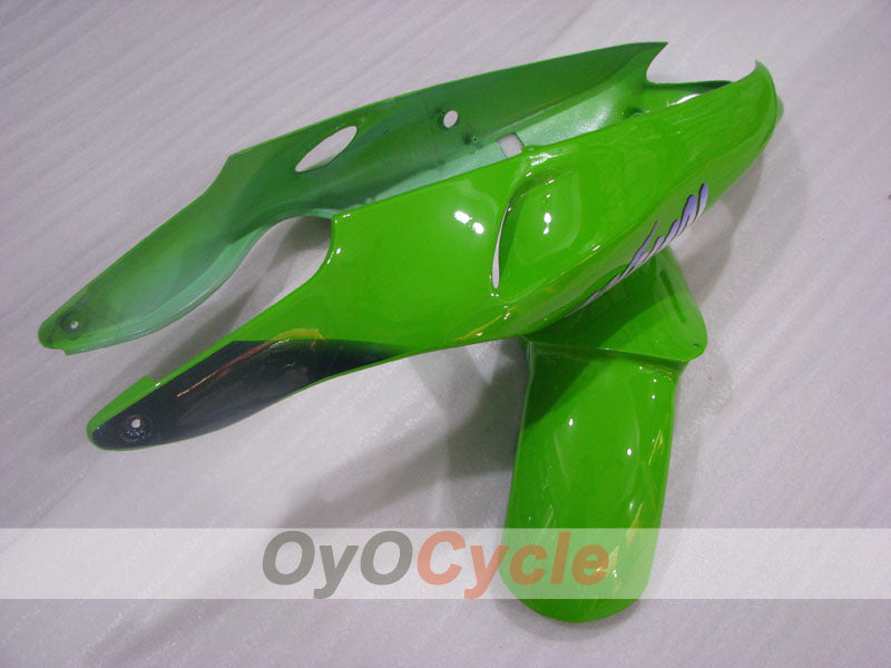 Kit de carénage pour NINJA ZX-9R 98-99 - Vert, Violet, Noir - Style d'origine #OYO87906082