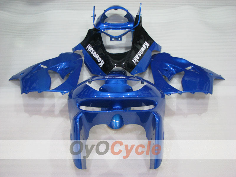 Kit de carénage pour NINJA ZX-9R 98-99 - Bleu, Noir - Style d'origine #OYO87906083