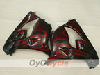 Kit de carénage pour NINJA ZX-9R 98-99 - Rouge, Noir - Flamme #OYO87906084