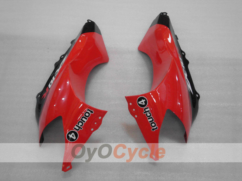 Kit de carénage à injection pour NINJA ZX-10R 04-05 - Rouge, Noir - Monster #OYO87906087