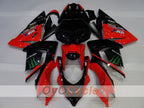 Kit de carénage à injection pour NINJA ZX-10R 04-05 - Rouge, Noir - Monster #OYO87906088