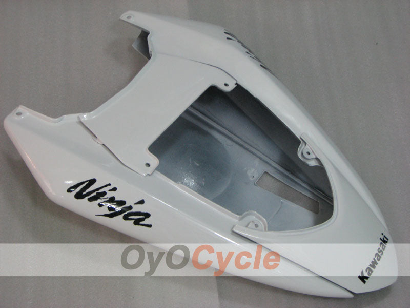 Kit de carénage à injection pour NINJA ZX-10R 04-05 - Vert, Blanc, Noir - Monster #OYO87906089