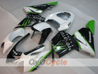 Kit de carénage à injection pour NINJA ZX-10R 04-05 - Vert, Blanc, Noir - Monster #OYO87906089