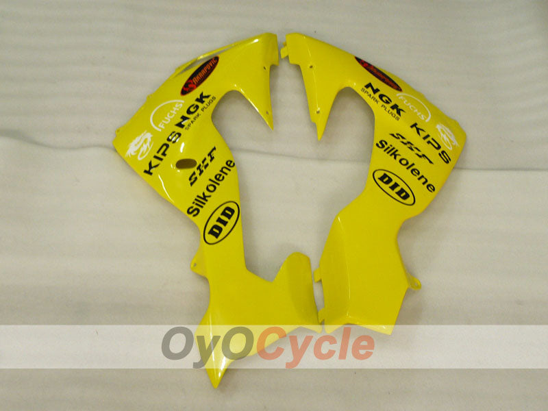 Kit de carénage à injection pour NINJA ZX-10R 06-07 - Jaune - Nakano #OYO87906091
