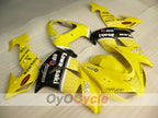 Kit de carénage à injection pour NINJA ZX-10R 06-07 - Jaune - Nakano #OYO87906091