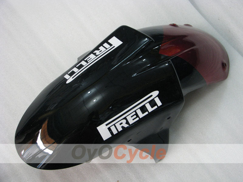 Kit de carénages injectés pour NINJA ZX-10R 06-07 - Rouge vin, Noir - Corona #OYO87906094