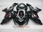 Kit de carénages injectés pour NINJA ZX-10R 06-07 - Noir - Monster #OYO87906095