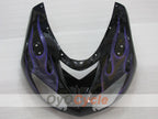 Kit de carénages injectés pour NINJA ZX-10R 06-07 - Violet, Noir - Flame #OYO87906096