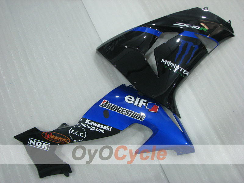 Carénage latéral gauche et droit pour Kawasaki Ninja ZX-10R 06-07 #OYO87913418