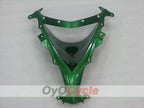Kit de carénages injectés pour NINJA ZX-10R 08-10 - Vert, Noir - Flame #OYO87906100