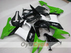 Kit de carénages injectés pour NINJA ZX-10R 08-10 - Vert, Blanc, Noir - Style d'origine #OYO87906101